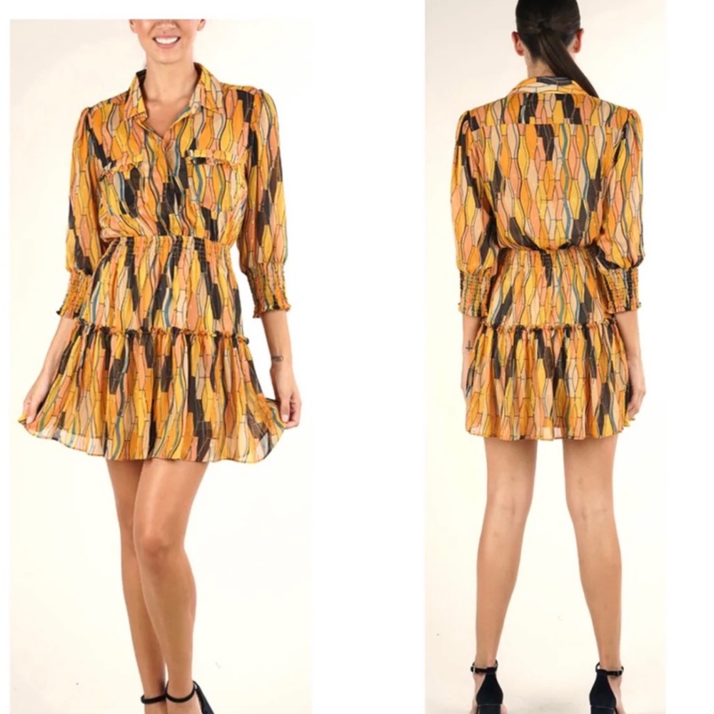 Lovestitch Multicolor Mini Dress